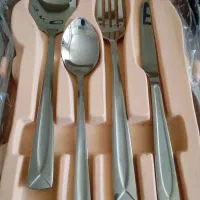 سرویس قاشق چنگال 24نفره|ظروف سرو و پذیرایی|اندیمشک, |دیوار