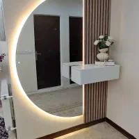 آینه های قدی دفرمه،بک لایت، سندبلاس