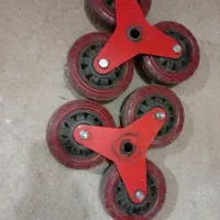 قاب چدنی مشعل. چرخ