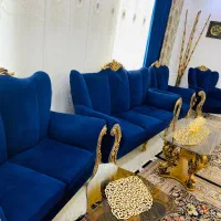 مبل کلاسیک ۷ نفره با جلو مبلی و عسلی|مبلمان خانگی و میز عسلی|بانه, |دیوار