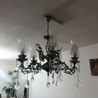 لوستر برنز|لوستر و چراغ آویز|تبریز, |دیوار