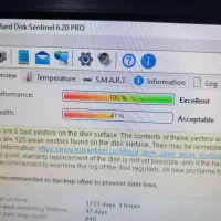هارد یک ترا ، سلامت ۴۷ درصد|قطعات و لوازم جانبی رایانه|گنبد کاووس, |دیوار