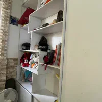 کمدکتابخانه|کتابخانه، شلف، قفسه‌های دیواری|ساری, |دیوار