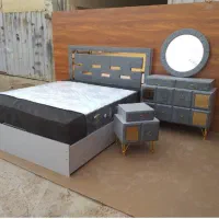 سرویس خواب دو نفره با دوشک|تخت و سرویس خواب|رباط‌کریم, شترخوار|دیوار