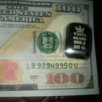 شمش نقره  ۲۵ گرمی عیار ۹۹۹.۹