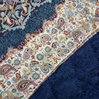 لحاف کرسی دست دوز خوشحال 3 در 3 سفارشی کامل|رختخواب، بالش، پتو|تهران, شهید رجایی|دیوار