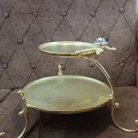 میوه خوری و شیرینی خوری دو طبقه|ظروف سرو و پذیرایی|تهران, هاشم‌آباد|دیوار