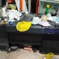 میز مدیریتی رویه چرم ال