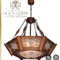 لوستر چوبی در حد نو