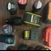 باتری دریل باطری انواع ابزارالات شارژی قلمی کتابی