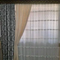 فروش پرده تمیز به دونه پارگی|پرده، رانر، رومیزی|گنبد کاووس, |دیوار