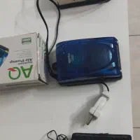 دوعدد پمپ اکواریوم و یک عدد تمیز کننده شیشه