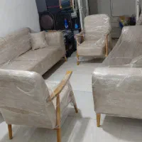 مبل مینیمال 8 نفره درجه یک پارچه خارجی*یونس آباد|مبلمان خانگی و میز عسلی|شاهرود, |دیوار
