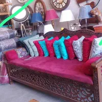 تشک و بالش سنتی|پشتی|اصفهان, هفتون|دیوار