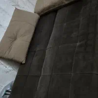 مبل راحتی ۷نفره  ال تختخواب شو همراه پاف|مبلمان خانگی و میز عسلی|تهران, نیروی دریایی|دیوار