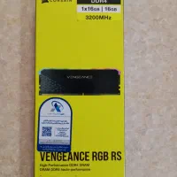 رم کورسیر ار جیبی ۱۶ گیگ ddr4 با گارانتی اصلی نو