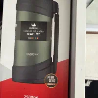 فلاسک ۲/۵ لیتری گرم و سرد با قابلیت وکیوم