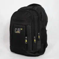 کوله پشتی مشکی زرد طرح Cat Best
