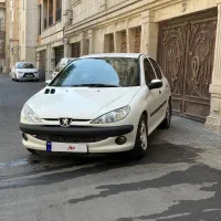 206 تیپ ۵ سفید بی رنگ