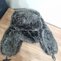 کلاه سایز بزرگ خزدار  کوتون اصل