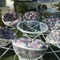 میز صندلی باغی ویلایی کافه رستورانی mahtab