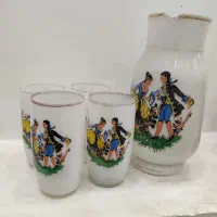 پارچ ولیوان قدیمی و فنجان نعلبکی|کلکسیون اشیاء عتیقه|تهران, هفده شهریور|دیوار