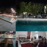 اجاره سوییت باغ ویلا ورامین استخر آبگرم تصفیه