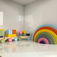 قطار استند اسم اکسسوری کودک|اسباببازی بچه|کرج, فاز ۴ مهرشهر|دیوار