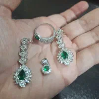 نیم ست نقره عیار۹۲۵