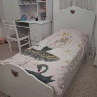 تخت نوجوان برند aveed وتشک طبی رویا|تخت و صندلی بچه|زنجان, |دیوار