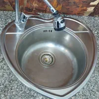 سینک آشپزخانه بدون شیر
