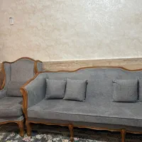 مبل فرانسوی نه نفره نو سه ماهه خریداری شده