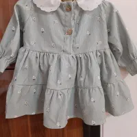 پیراهن مجلسی دخترانه|کفش و لباس بچه|خوی, |دیوار