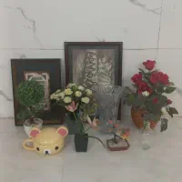 گلدان و قاب