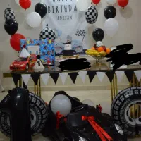 بادکنک فویلی مسابقه رالی