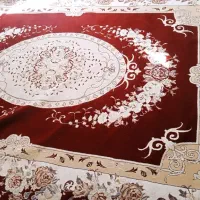 فرش ۱۲متری زرشکی نوسالم