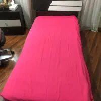 تخت یک نفره ، دراور اینه ، کتابخانه ،میزتحریر|تخت و سرویس خواب|کرج, عظیمیه|دیوار