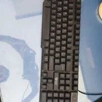 دوتا کیبورد گیمینگ با نور RGB و رقص نور|قطعات و لوازم جانبی رایانه|ارومیه, |دیوار