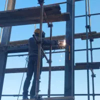 اجرای جوشکاری ، نبشی کشی ، وال پست ، میلگرد بستر