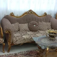 مبل استیل ۵ نفره|مبلمان خانگی و میز عسلی|تهران, شهرک آزادی|دیوار