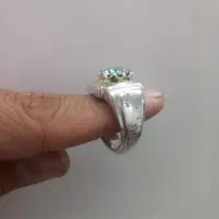 انگشتر موزنایت اصلی|جواهرات|گلمکان, |دیوار