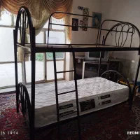 تخت دو طبقه فلزی