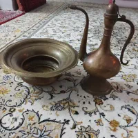 آفتابه و لگن|کلکسیون اشیاء عتیقه|کرمانشاه, |دیوار