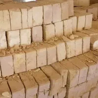 اجر دستی فشاری اهک ماسه بلوک تیغه اجر سه گل|مصالح و تجهیزات ساختمان|یزد, |دیوار