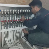 لوله کشی آب و فاضلاب نشت یابی بادستگاه رفع نشتیابی