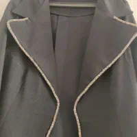 مانتو کتی مشکی ساده