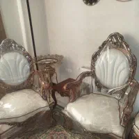 مبل تمام چوب