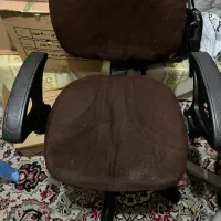 دو عدد صندلی گردان