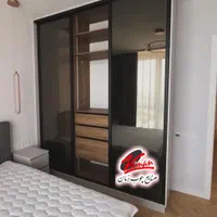 کمد دیواری  در ریلی  دکوفیکس /شیشه ای ملون کد 112|جاکفشی، کمد، دراور|تهران, تهران‌ویلا|دیوار