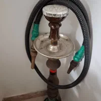 قلیان دوسیب قهوه خانه ای